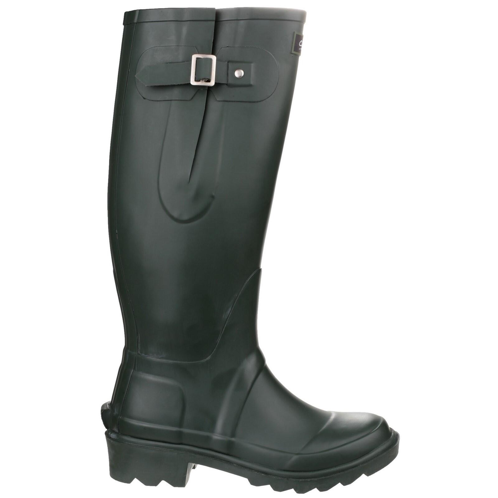 Ragley Plain Rubber Wellingtons GREEN 1/5