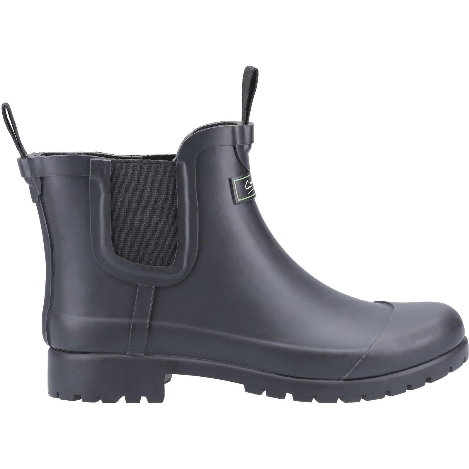 Blenheim Plain Rubber Wellingtons BLACK 1/3