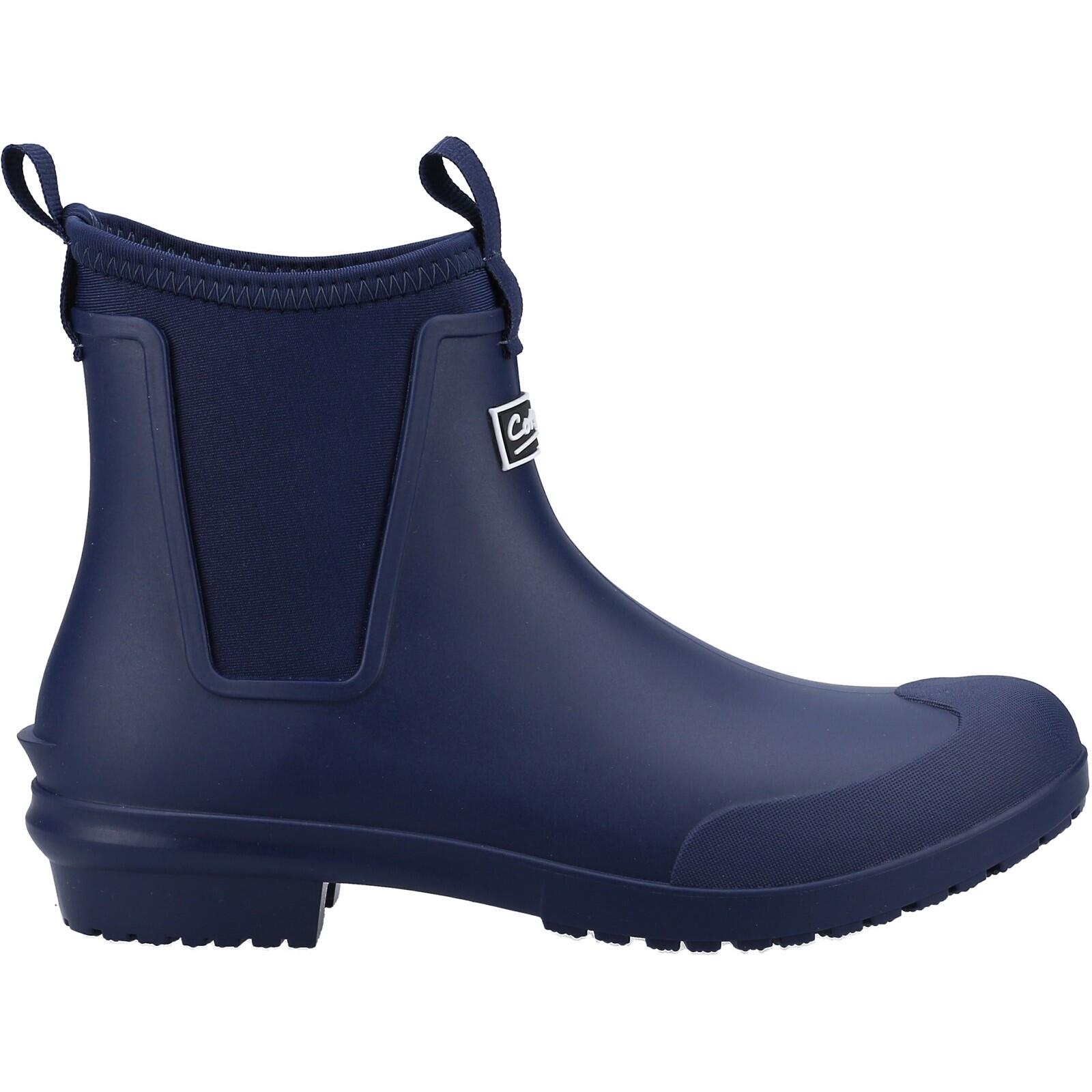 COTSWOLD Grosvenor Plain PVC Wellingtons Navy blue