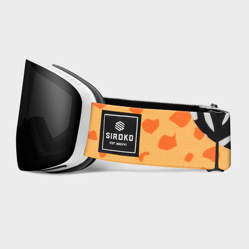 Maschera Sport invernali SIROKO GX Kids Ice Lake Nero Bambini e bambine