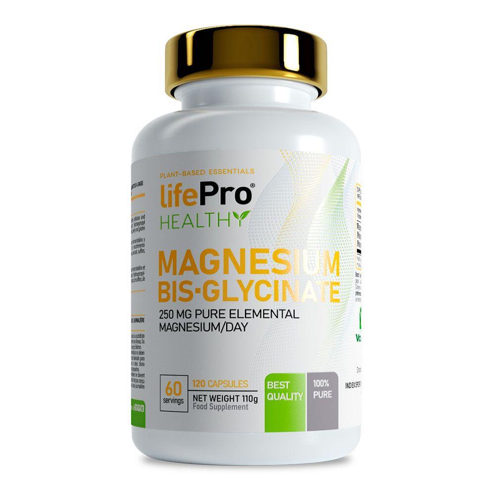 Life Pro Nutrition - Magnésium Bis-glycinate 120caps Life Pro - Vitamines - Taille Unique - Decathlon