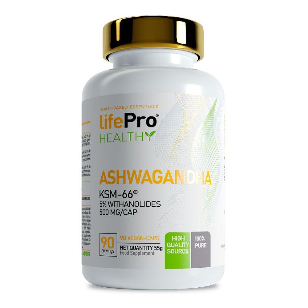 Ashwagandha 500mg KSM66 90capsule Life Pro