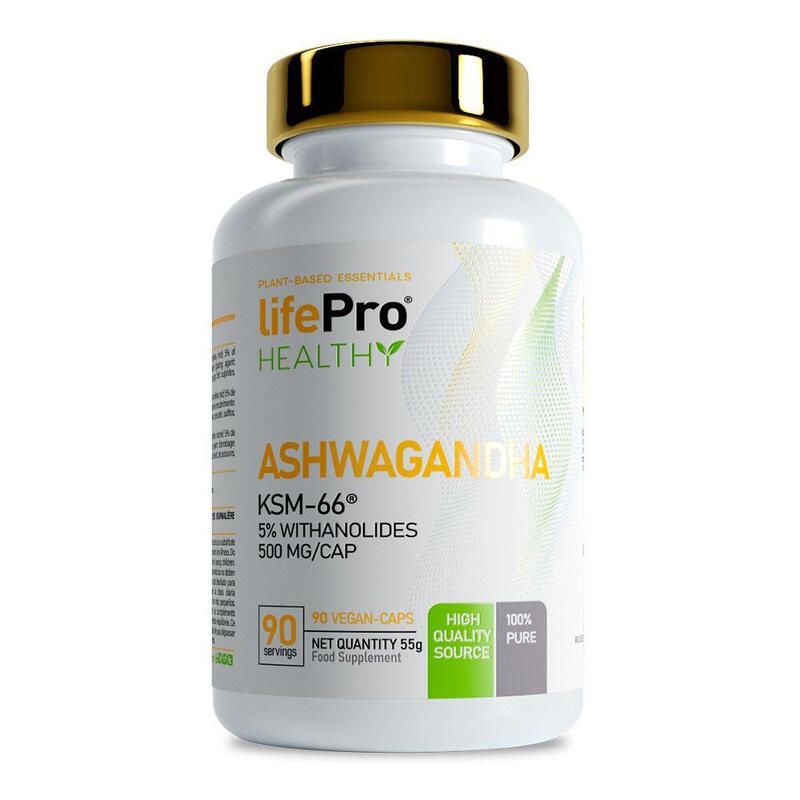probióticos Life Pro Ashwagandha 500mg KSM66 90 Vcaps.