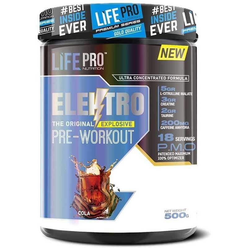Bebida pre-entrenamiento Life Pro Elektro 500g