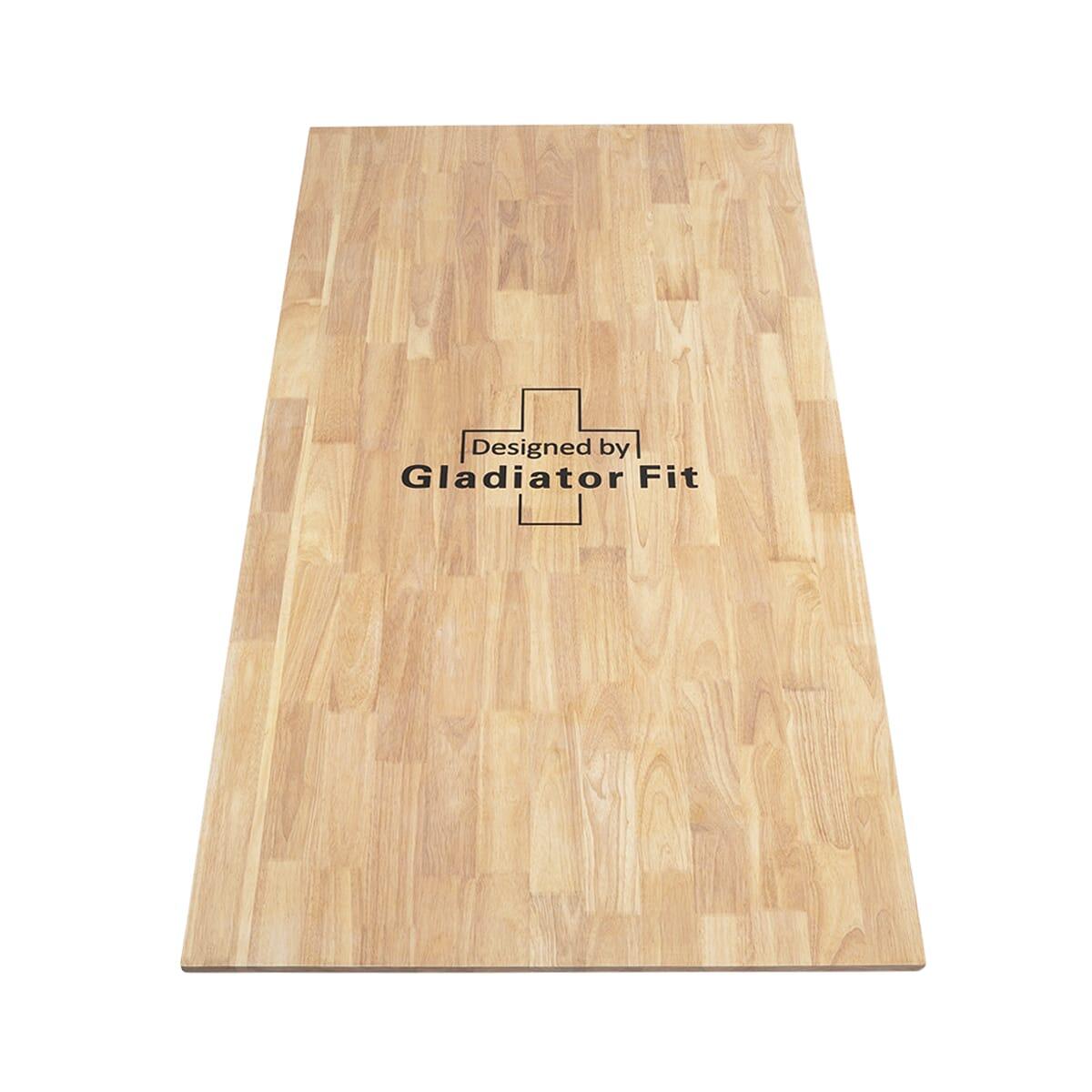 GLADIATORFIT Piattaforma di sollevamento pesi in legno per pavimento di 20 mm di spessore
