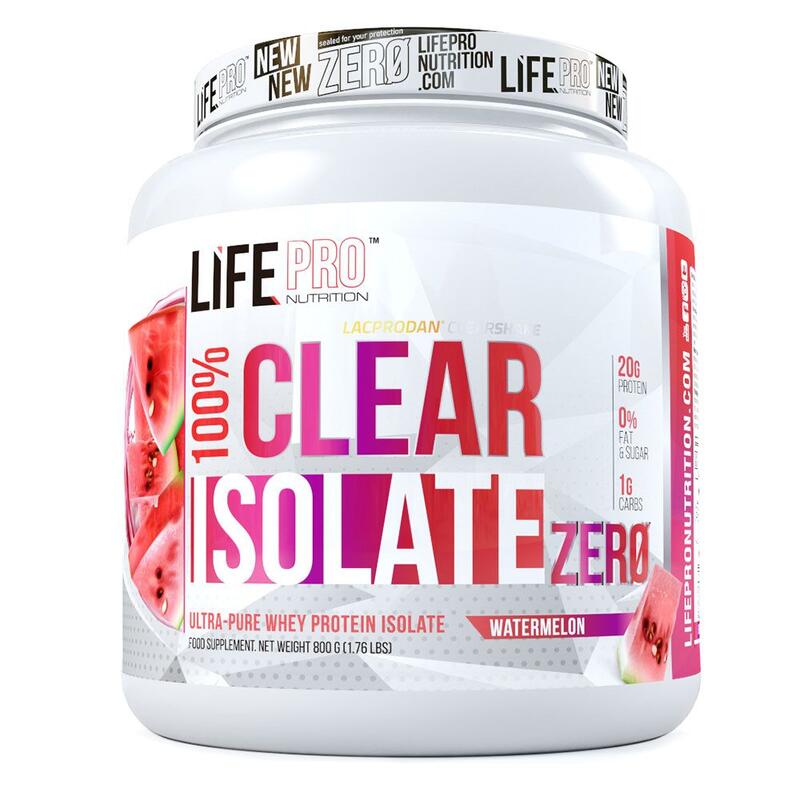 Clear whey isolate zero 800g Life Pro | Verschiedene Geschmacksrichtungen