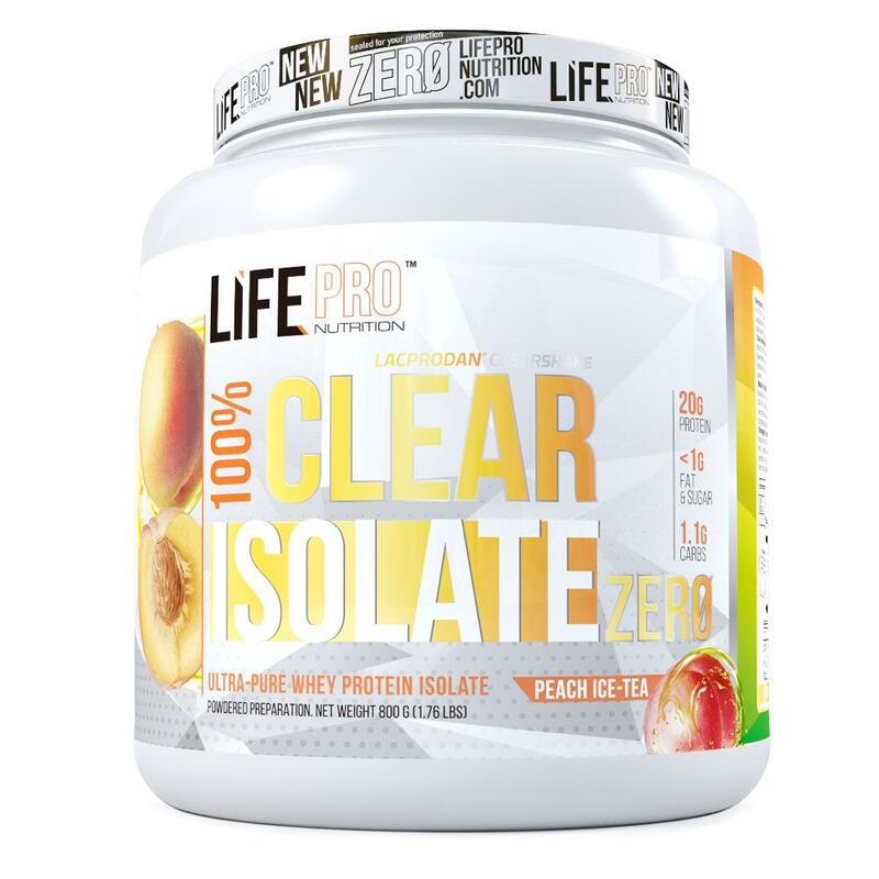 Clear whey isolate zero 800g Life Pro | Verschiedene Geschmacksrichtungen