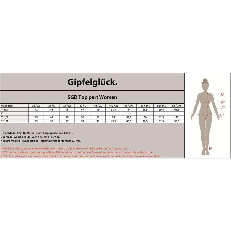 Chaqueta de senderismo/exterior/tremetismo Marlies para mujer GIPFELGLÜCK