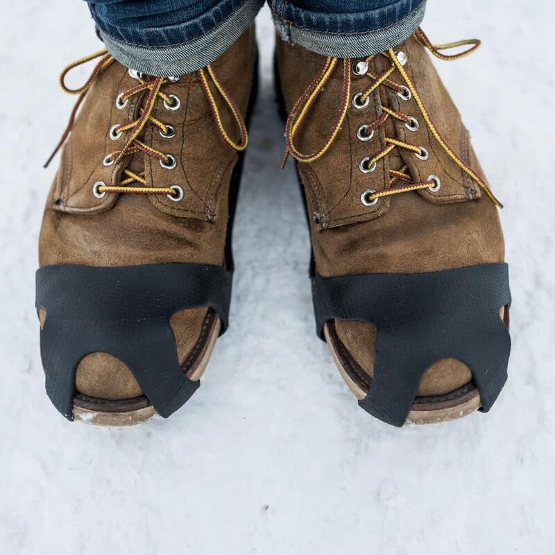 Walking Adult Unisex Crampons Black Decathlon