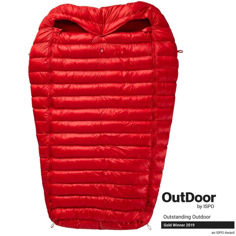 Quest 4TWO SLEEPING BAG - RED