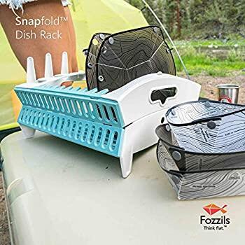 Think flat™  / Outdoor Foldable Dish Rack / GREEN