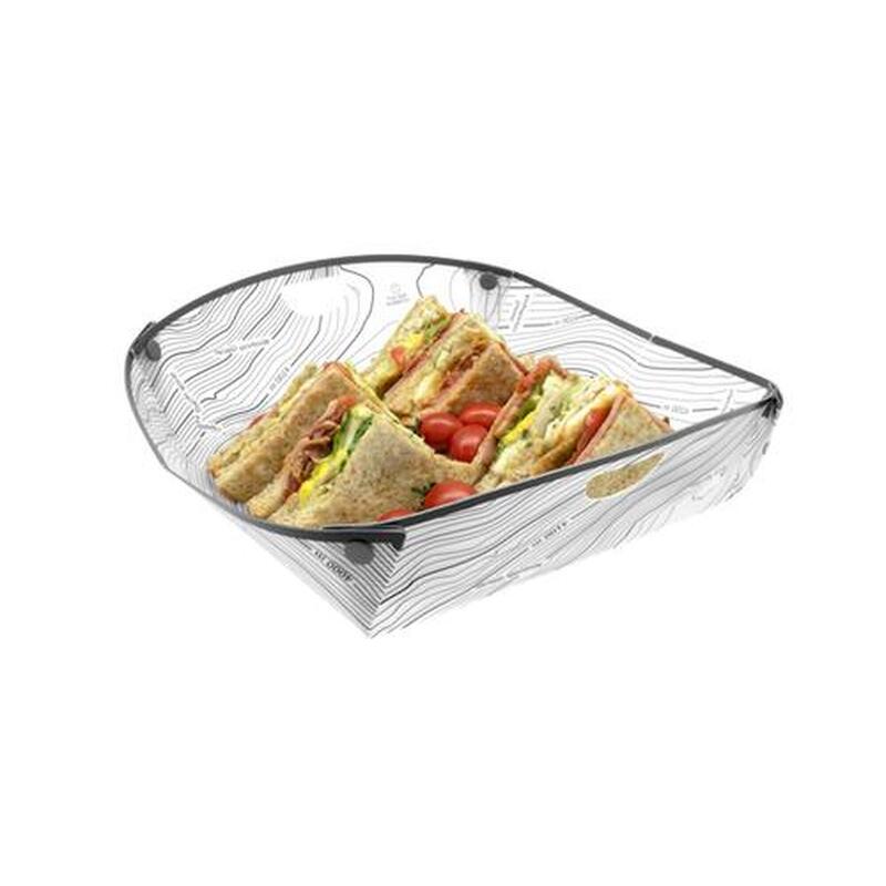 Snapfold™/ Dish XL / Outdoor use Dish/ WHITE