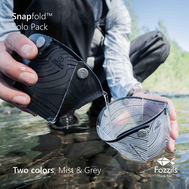 Snapfold™ /  Solo Pack / Camping Utensils Set / Grey