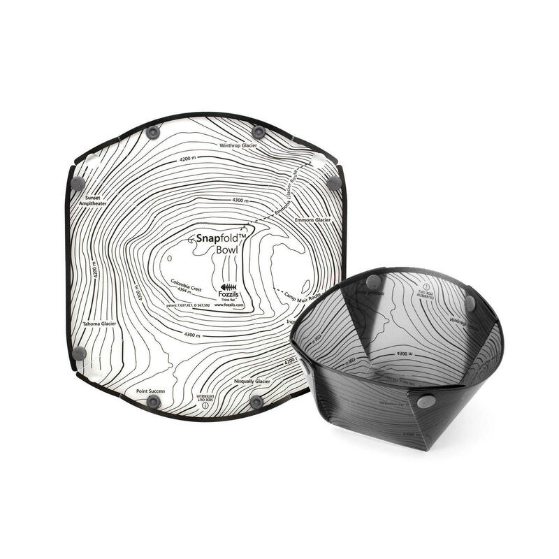 Think flat™ / Foldable A two-pack Bowl Set / Black & White