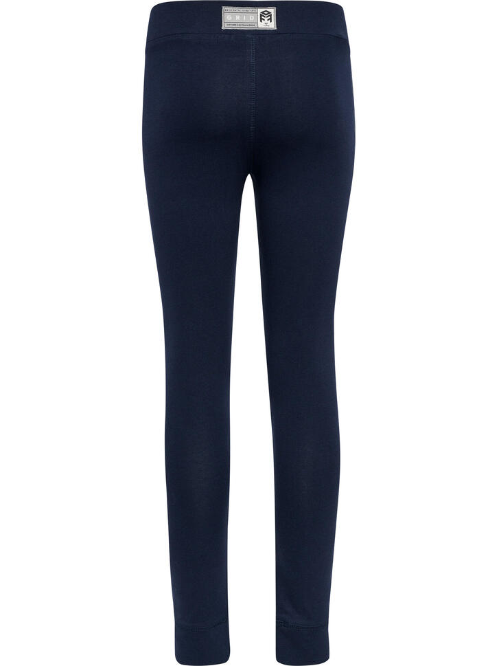 Dziecięce legginsy bawełniane Hummel Move Grid