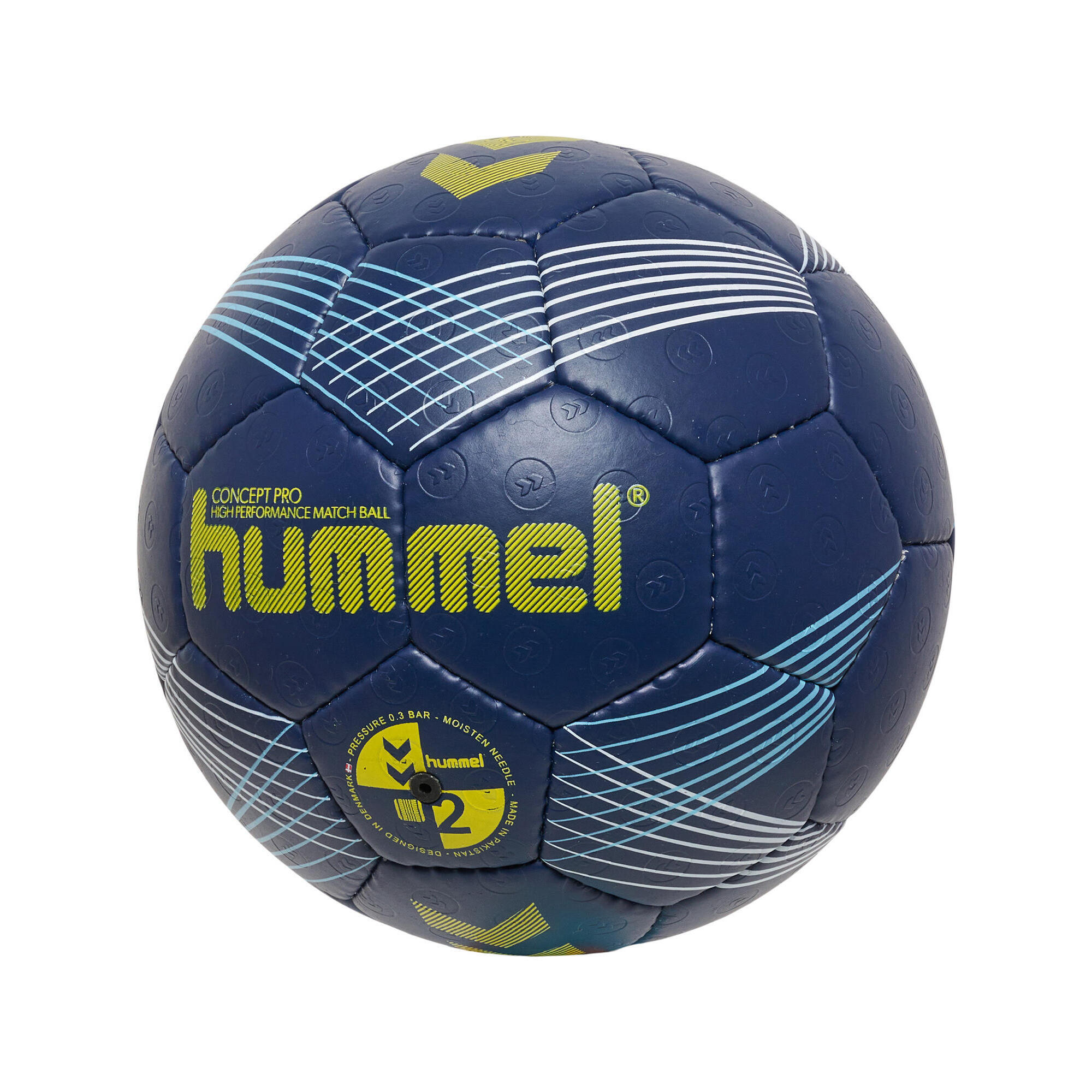 Hummel - Enfiler Bandeau Concept Pro Adulte Hummel - Ballon De Hand - Bleu|jaune - 2 - Decathlon