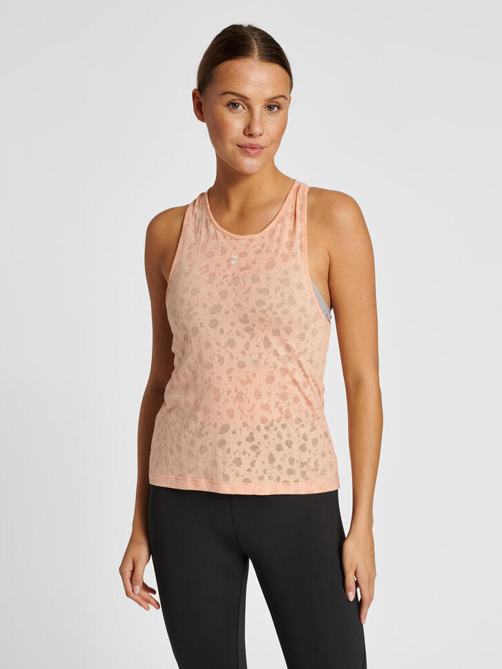 Damski tank top Hummel MT Iris Burnout