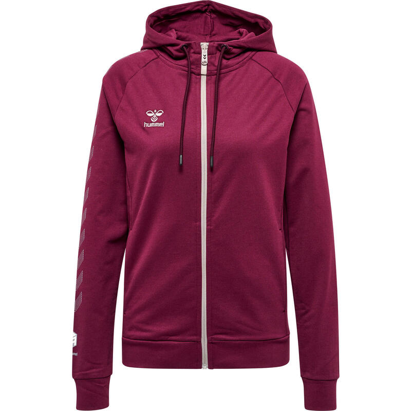 Rits Hoodie Hmlmove Multisport Dames HUMMEL