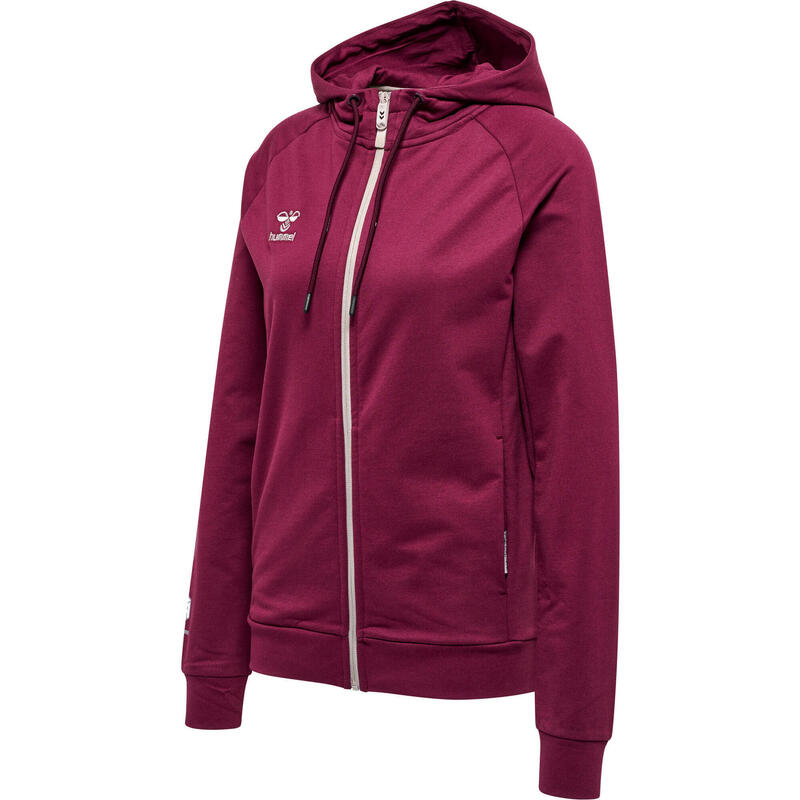 Rits Hoodie Hmlmove Multisport Dames HUMMEL