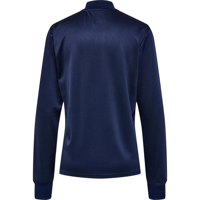 Sweatshirt Mit Kurzem Reißverschluss Damen