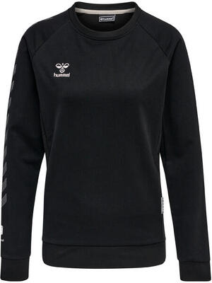 Felpa donna in cotone Hummel Move Grid
