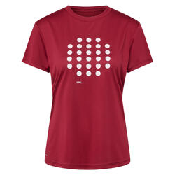 Instap T-Shirt Hmlcourt Padel Dames HUMMEL