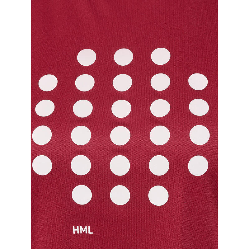 T-Shirt Hmlcourt Paddeltennis Damen Feuchtigkeitsabsorbierenden Leichte Design