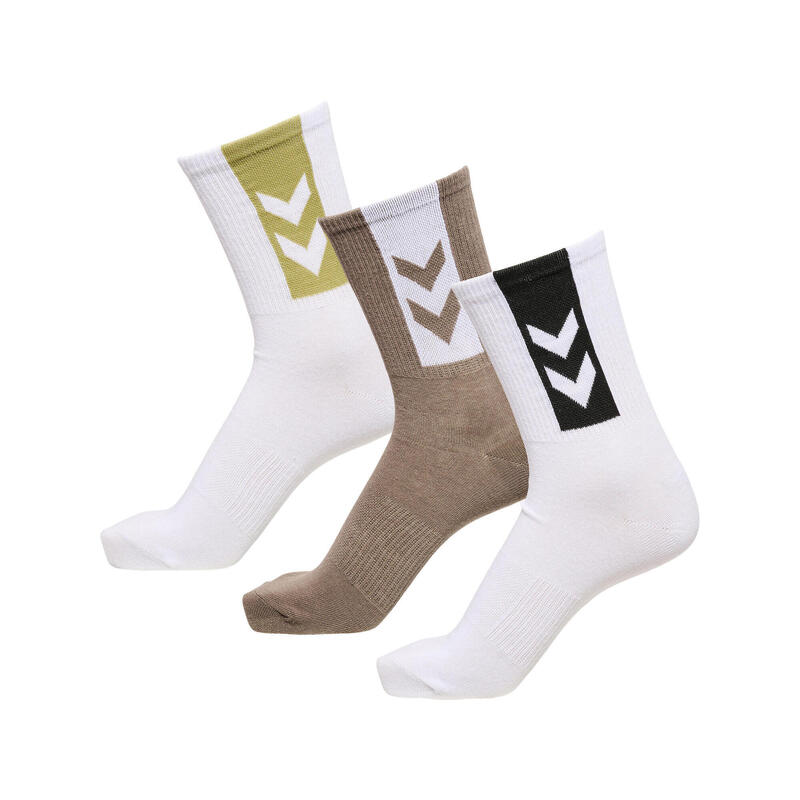 Hmllegacy Chevron 3-Pack Socks Chaussettes Unisexe Adulte
