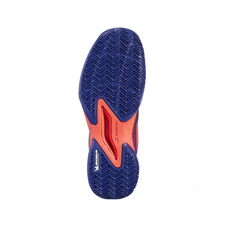 Buty tenisowe dziecięce Babolat Jet Mach 3 clay Junior blue ribbon 32