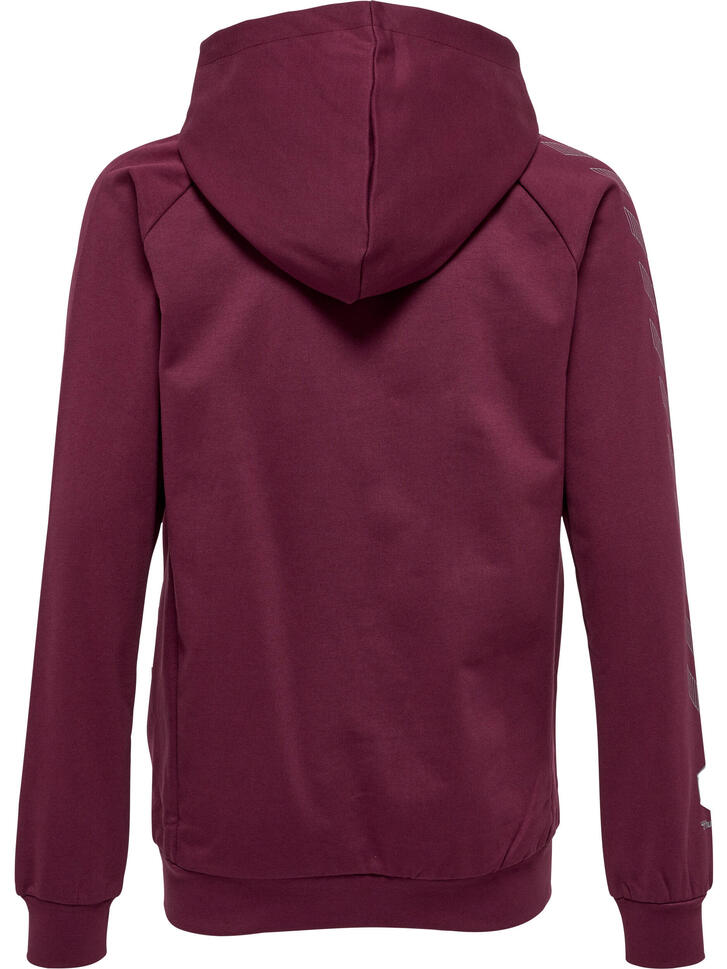 Dziecięca bawełniana bluza z kapturem zapinana na zamek Hummel Move Grid