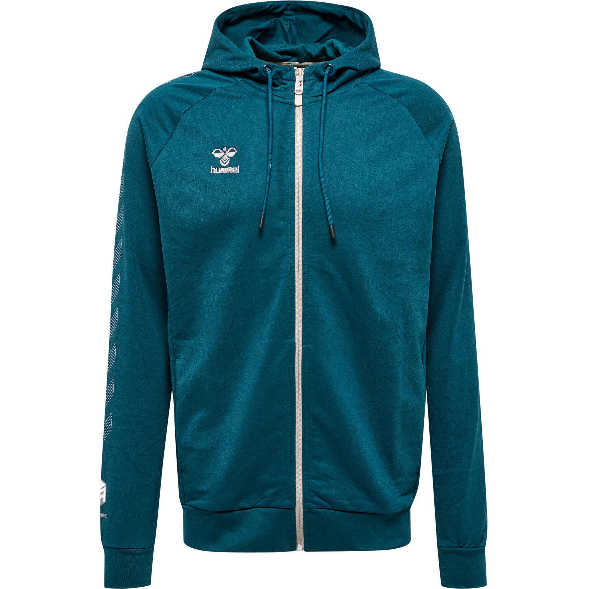 Hummel - Fermeture Éclair Kapuzenpullover Hmlmove Multisport Homme Hummel - Sweat-shirt - Vert - 40 M - Decathlon