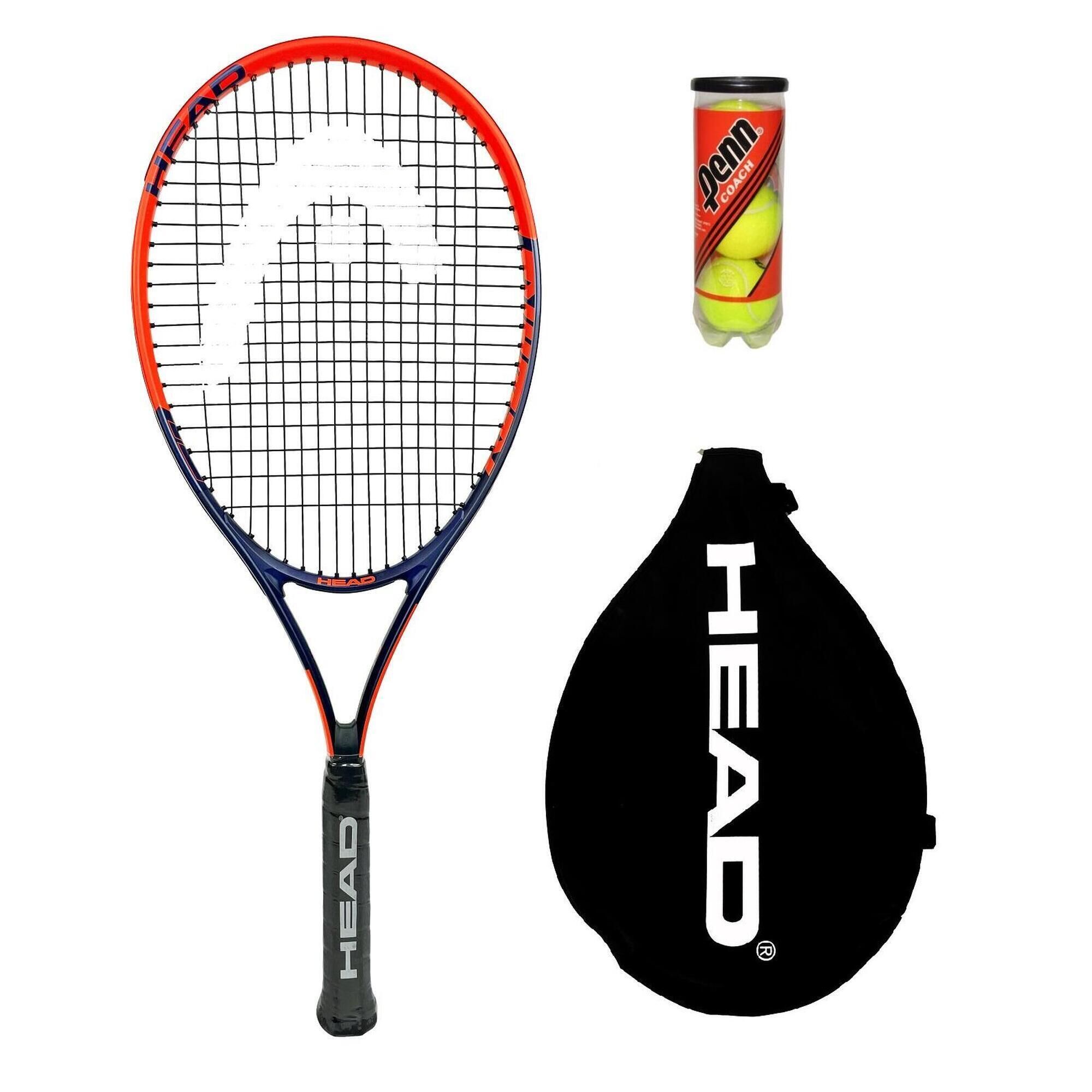 HEAD Head Ti Reward Tennis Racket + Cover + 3 Balls