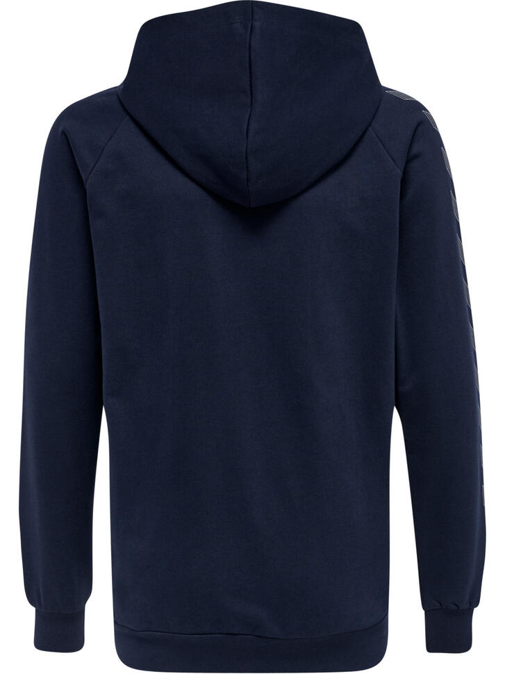 Dziecięca bawełniana bluza z kapturem Hummel Move Grid