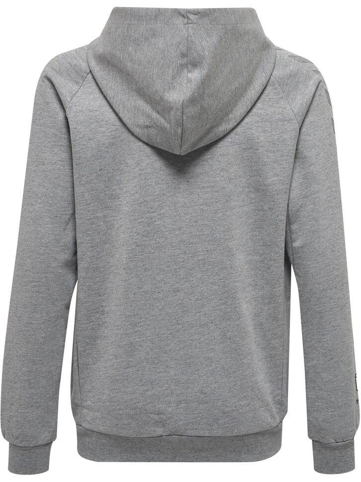 Dziecięca bawełniana bluza z kapturem zapinana na zamek Hummel Move Grid