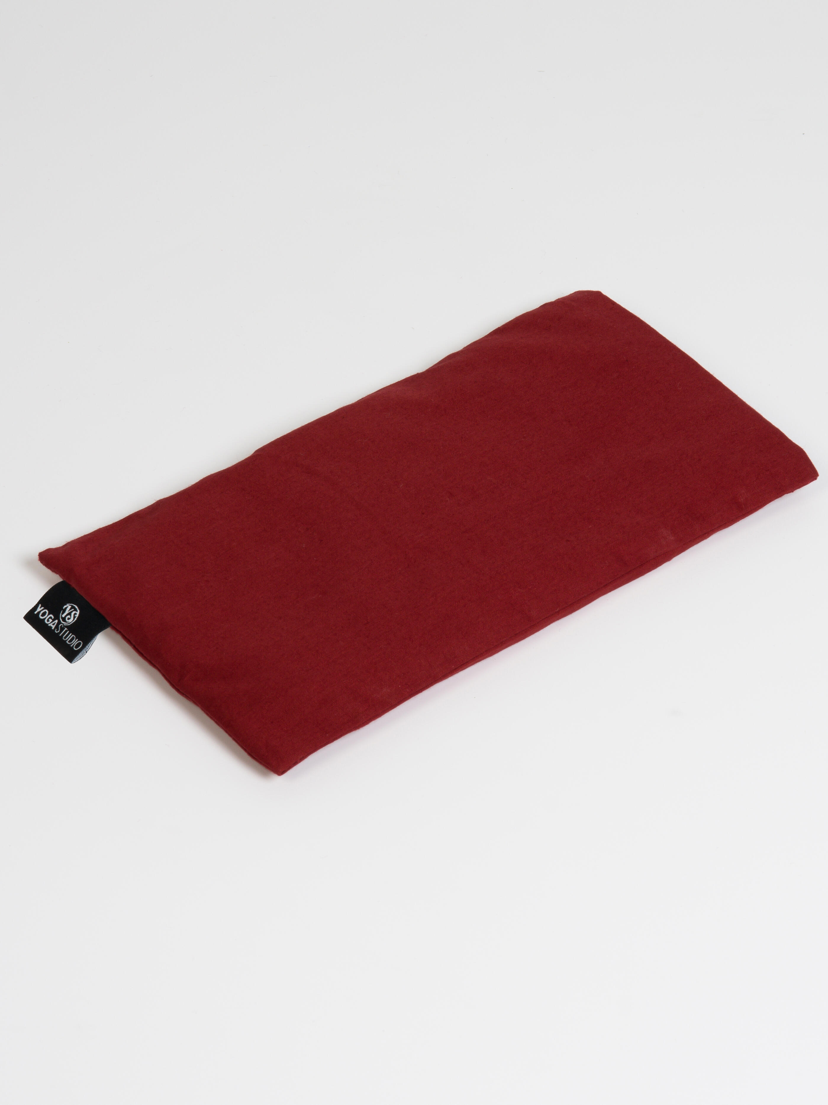 Yoga Studio Linseed Eye Pillow - Burgundy 1/2