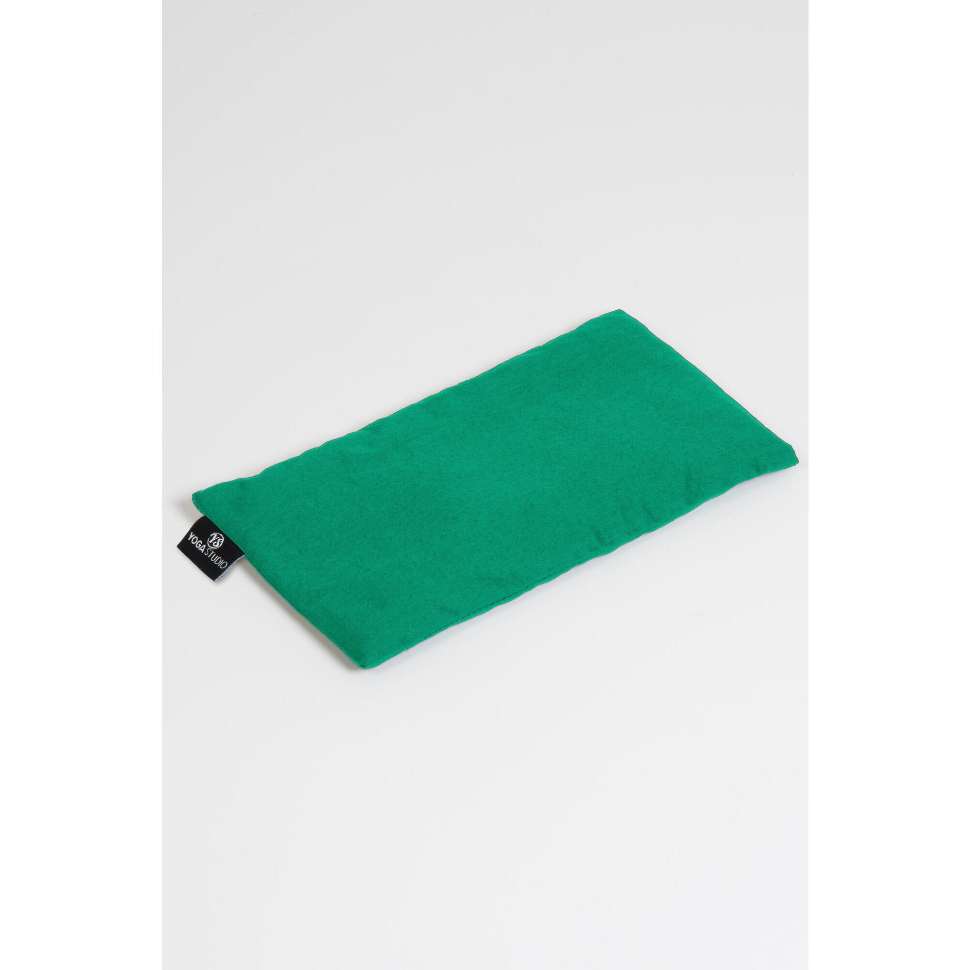 Yoga Studio Scented Lavender & Linseed Eye Pillows - Jade Green 1/2