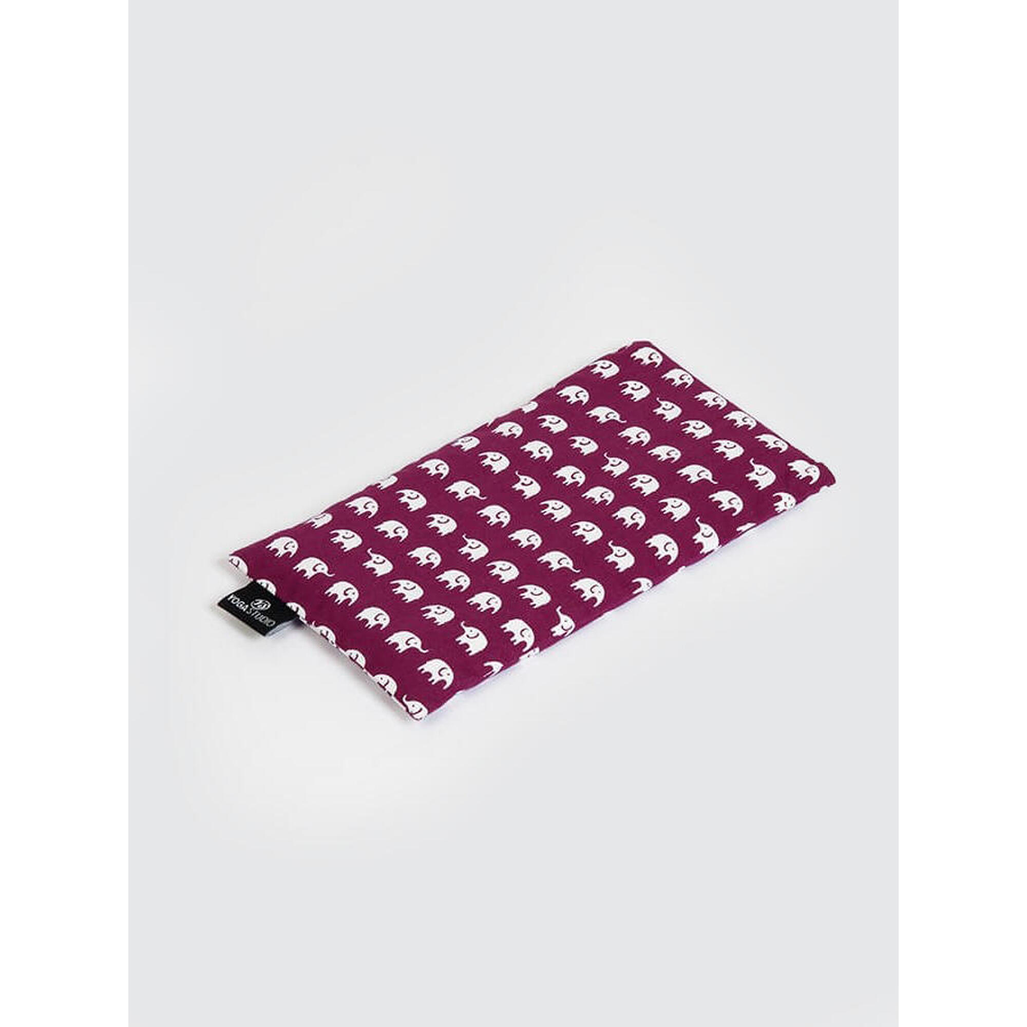 Yoga Studio Scented Lavender & Linseed Eye Pillows - Violet Elephant 1/2