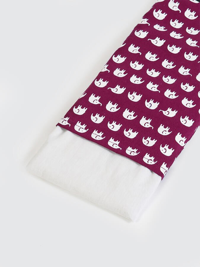 Yoga Studio Scented Lavender & Linseed Eye Pillows - Violet Elephant 2/2