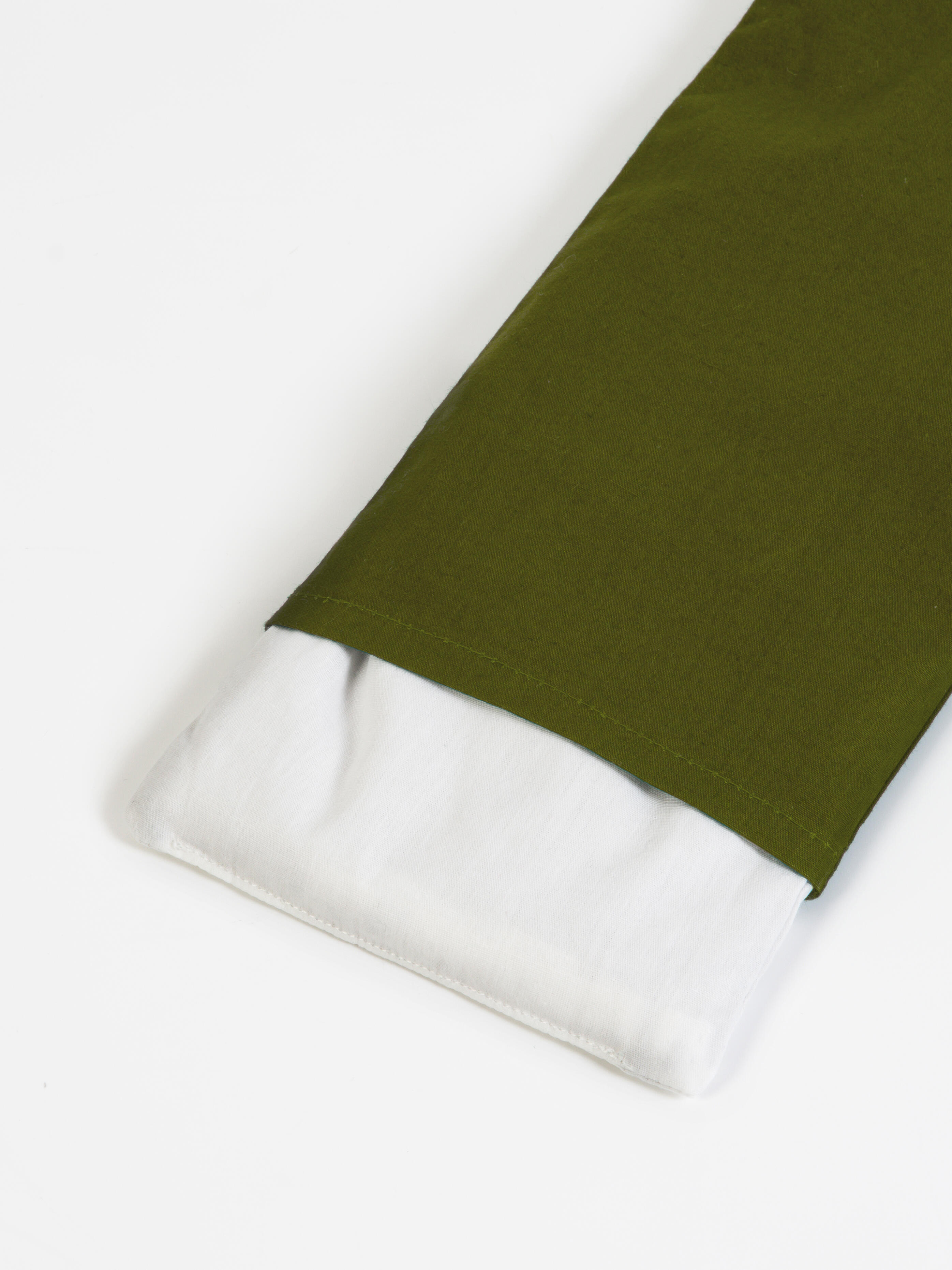Yoga Studio Scented Lavender & Linseed Eye Pillows - Olive Green 2/2