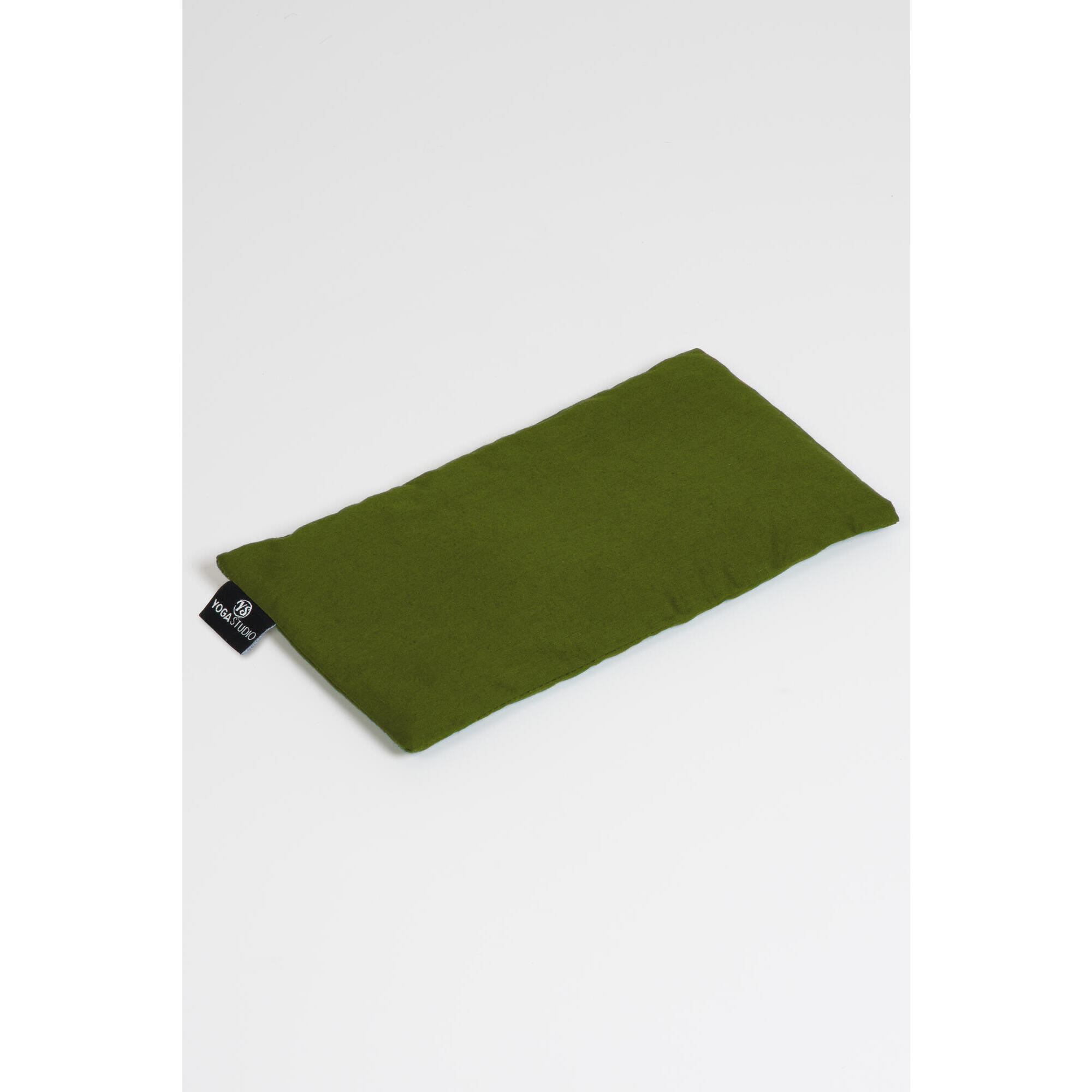 Yoga Studio Scented Lavender & Linseed Eye Pillows - Olive Green 1/2