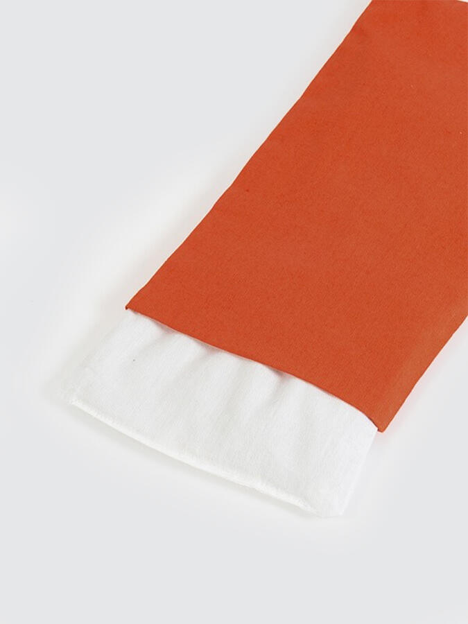Yoga Studio Scented Lavender & Linseed Eye Pillows - Terracotta 2/2