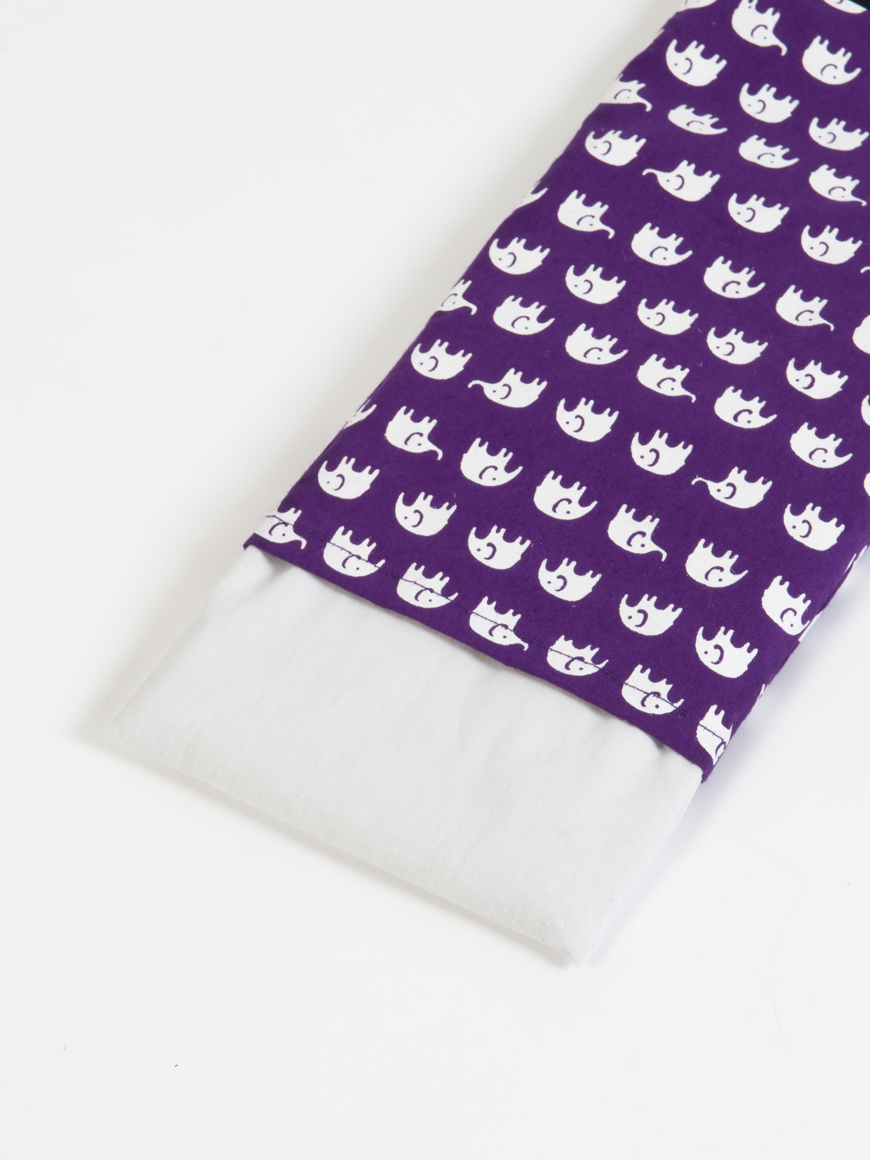 Yoga Studio Scented Lavender & Linseed Eye Pillows - Purple Elephant 2/2