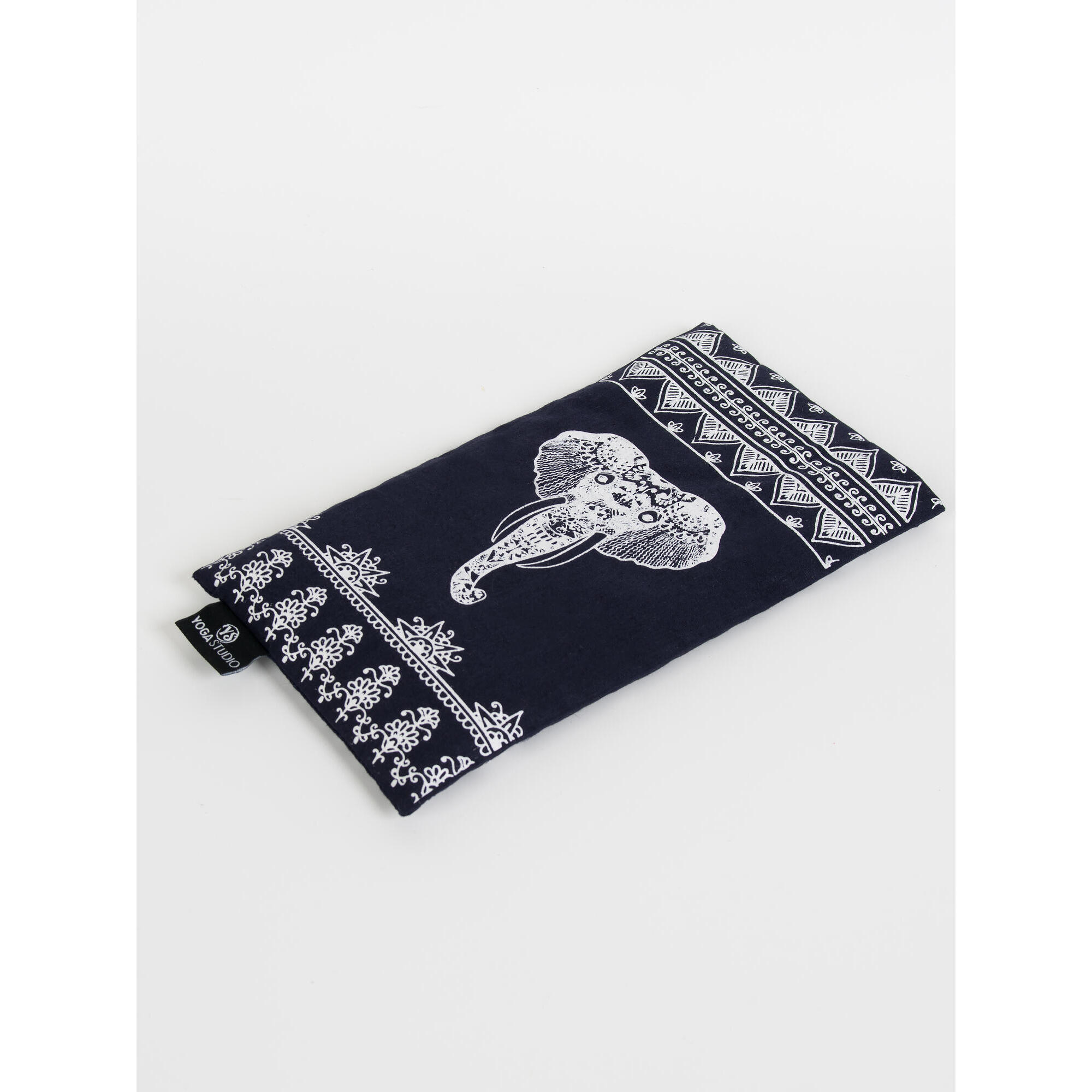 YOGA STUDIO Yoga Studio Linseed Eye Pillow - Navy Blue Aztec Elephant