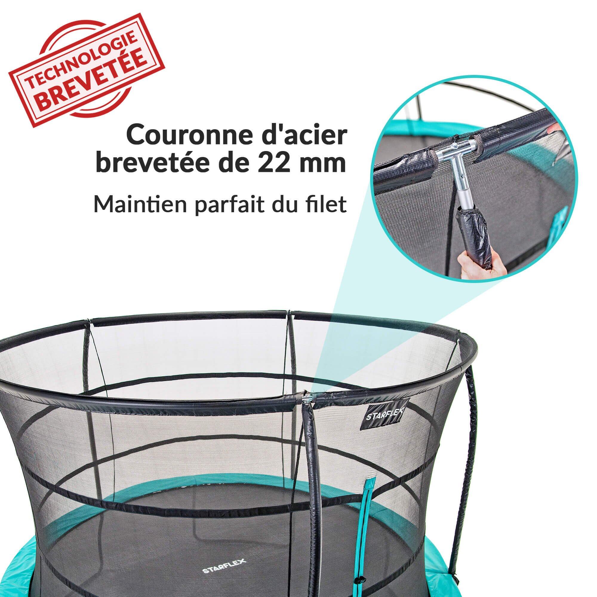Trampoline Starflex Pro - Doorsnede 370 cm 2/7