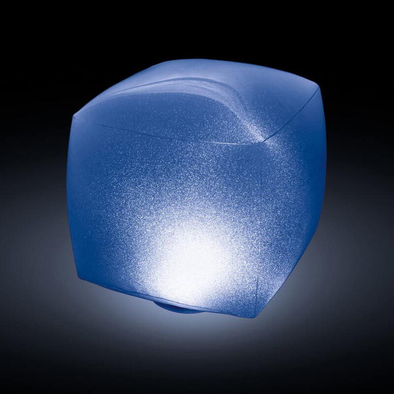 Intex drijvende kubus met LED verlichting 23 x 23 cm