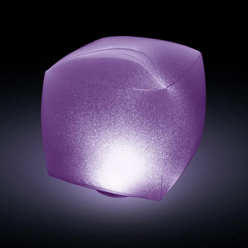Intex Cube Flottant avec Éclairage LED 23 x 23 cm