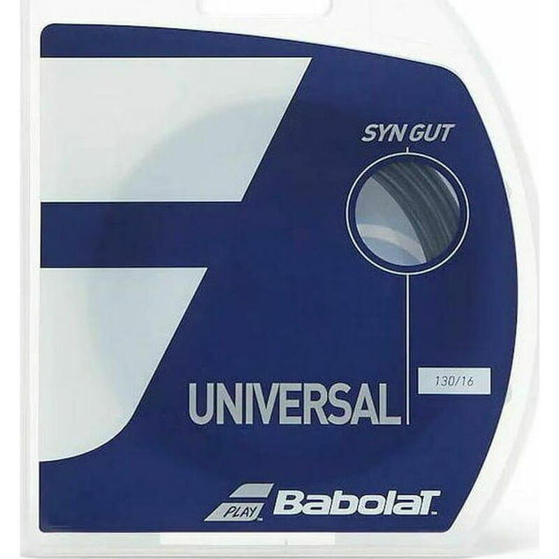 Naciąg tenisowy Babolat Universal Syn Gut set. 12 m. czarny 1,30 mm