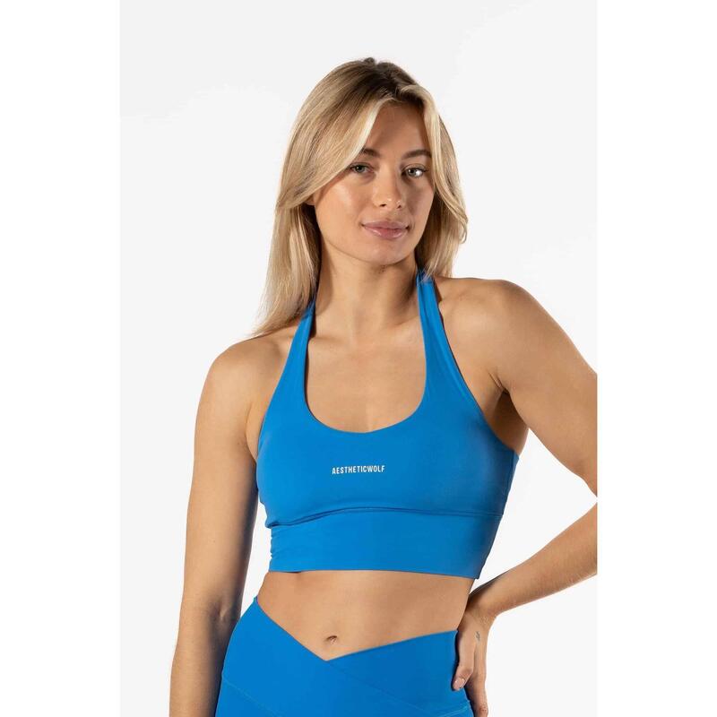 Fitness Top/Soutien Desportivo 'Halter' Preto AESTHETIC WOLF - Decathlon