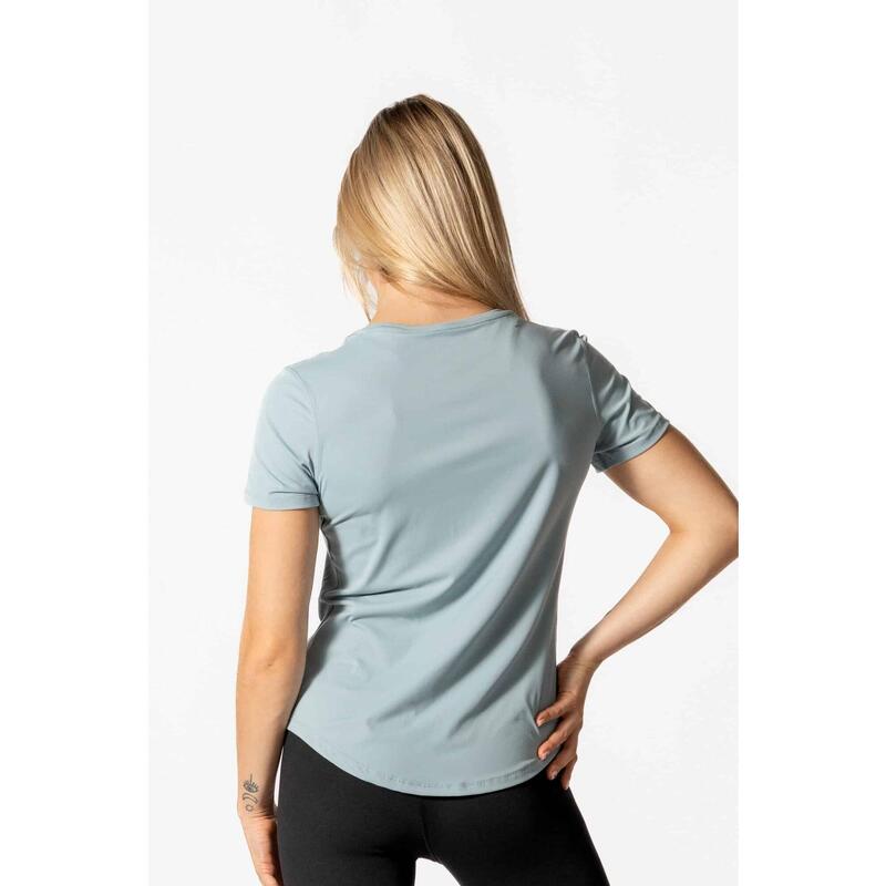 Weiches und Atmungsaktives Active T-Shirt Fitness Damen Mintgrün