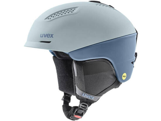 Kask narciarski dla dorosłych Uvex Ultra MIPS Glacier Stone Blue Mat 2023